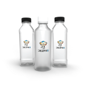 ขวดพลาสติก พิมพ์โลโก้ | Dezpax บรรจุภัณฑ์ Packaging เดลิเวอรี่